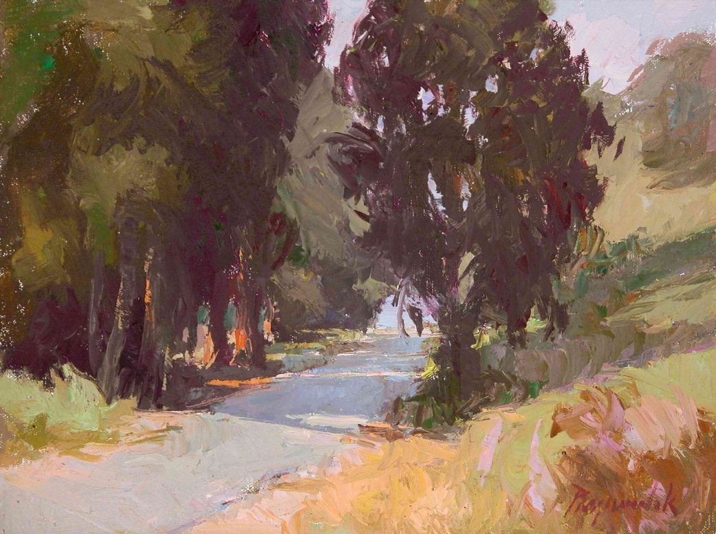 Camille Przewodek Plein Air Workshop in Carmel, CA